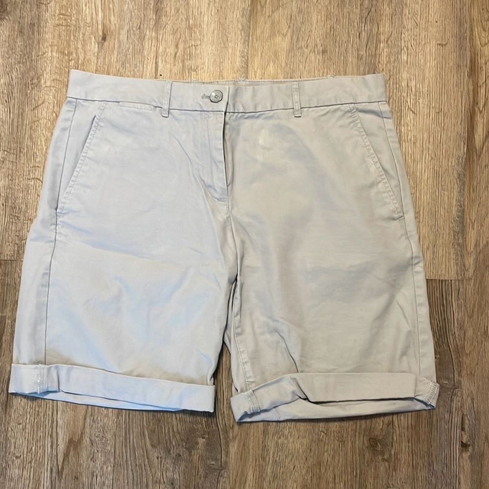 Gap Khaki Boyfriend Rollup Short Sz 6 Tall